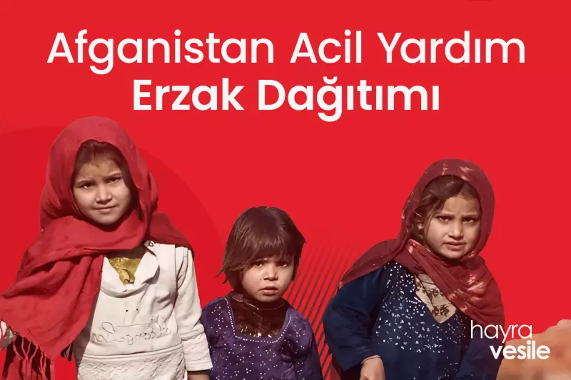 Afganistan Erzak Dağıtımı