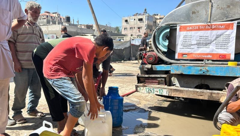 Aralık Etabı Gazze Su Konteynerı